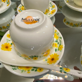 42 PIECE NEW Adey Abeba Coffee SET  No Handel Muluya