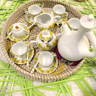 42 Piece Aday Abeba Coffee Set / With Handle