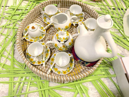 42 Piece Aday Abeba Coffee Set / With Handle
